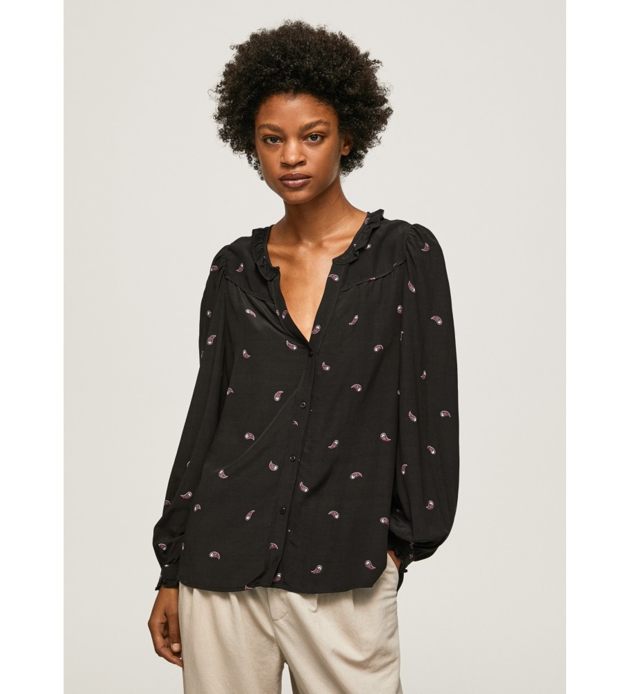 Blusa Pepe Jeans Palmira preto