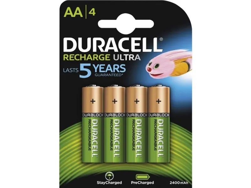 Duracell PreCharged - Batteri 4 x AA type - NiMH - (genopladelige) - 2400 mAh