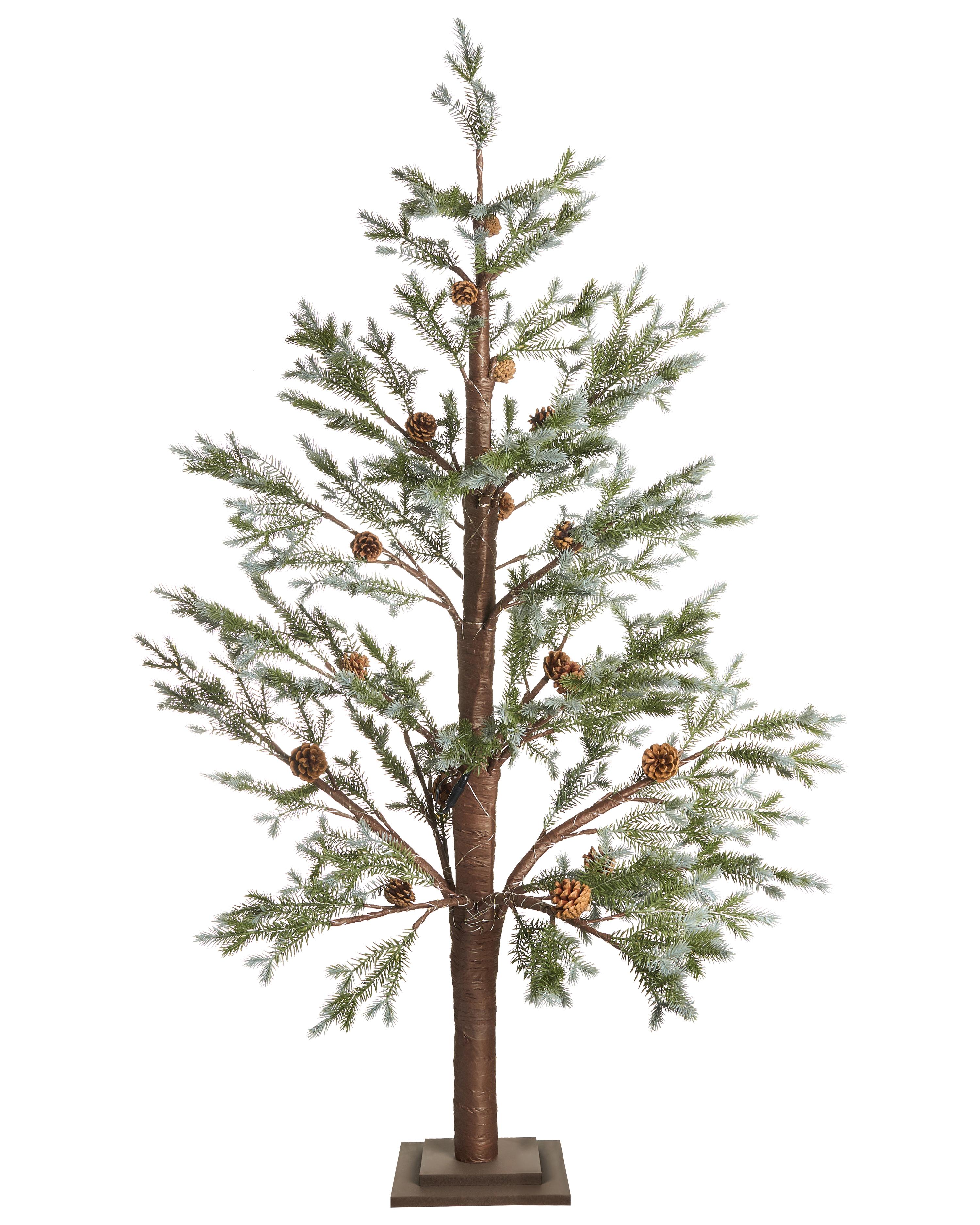 Buitendecoratie LED LAUGARAS Kerstboom 150 cm Groen