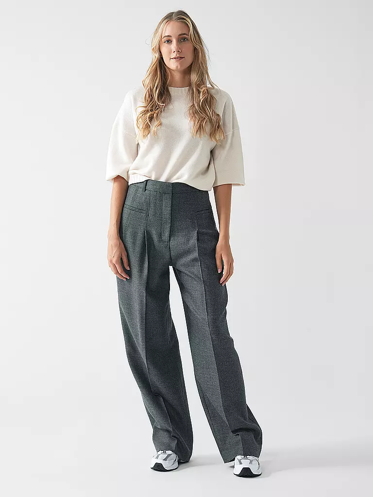 DAVIDA Kaschmirpullover weiss