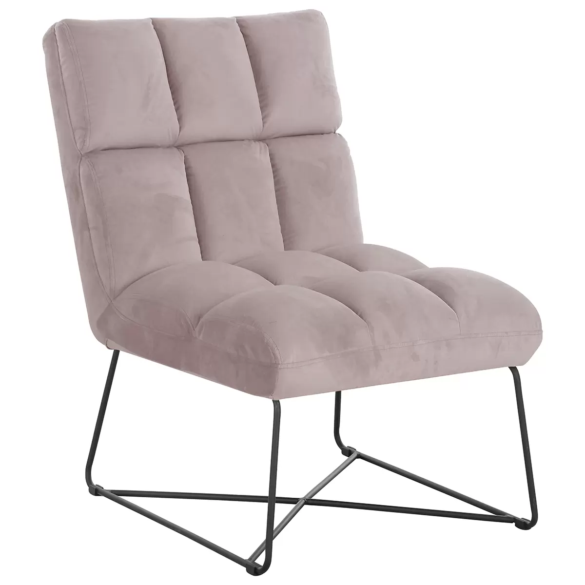 Sessel Enzo pink,schwarz