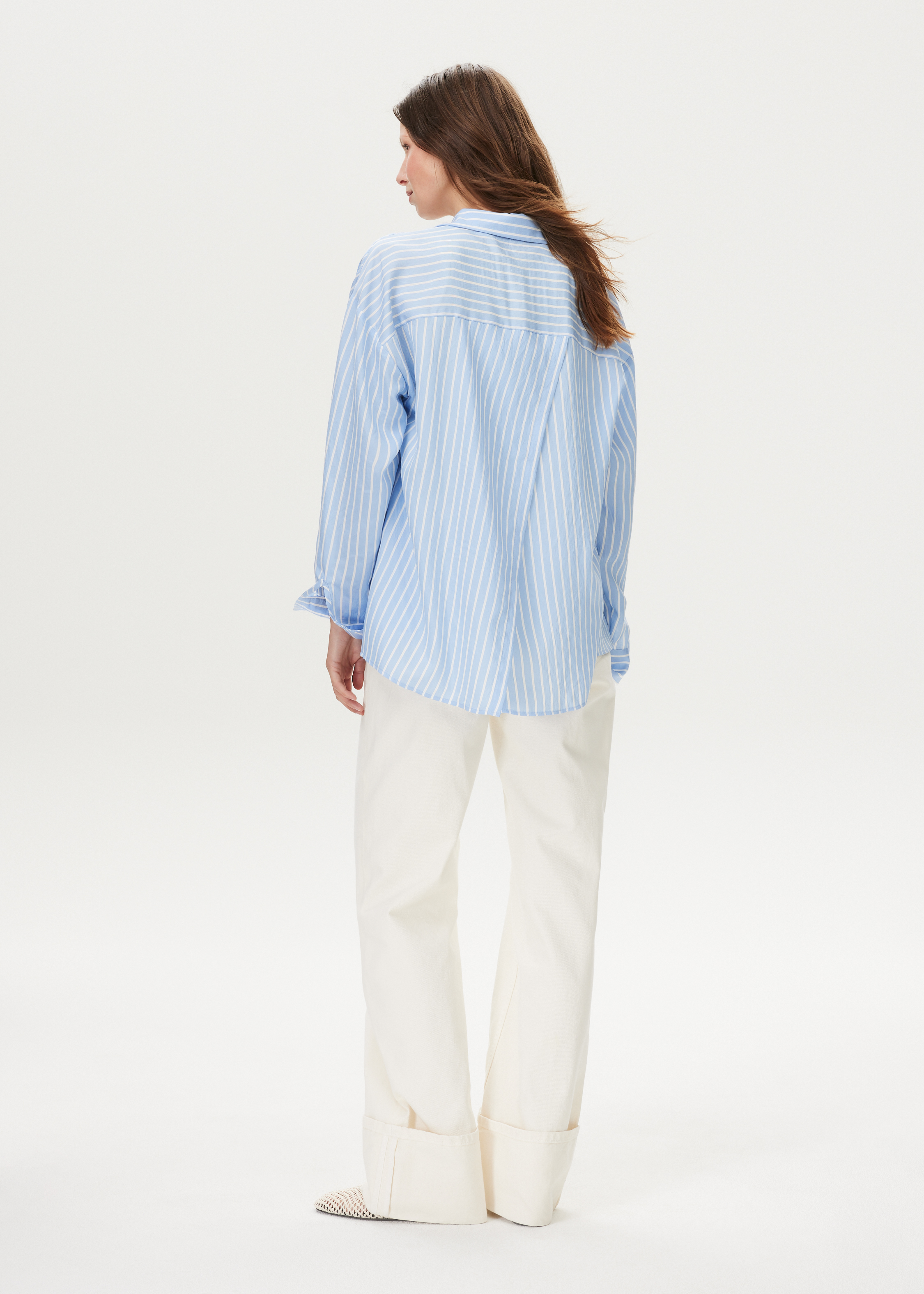 Blouse met overslag detail
