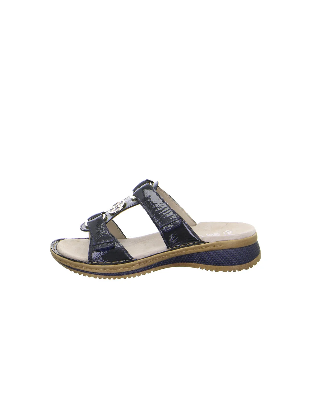 Pantolette Hawaii blau