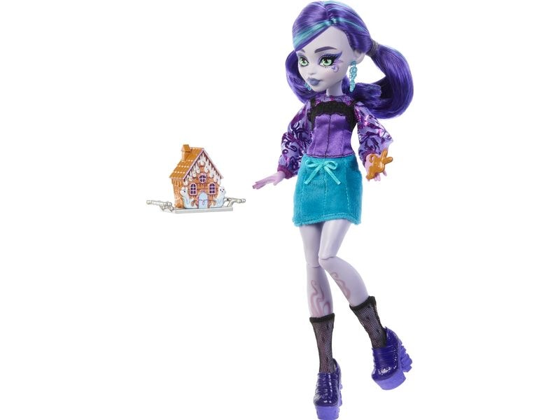 Monster High Puppe Verborgene Schätze Mysteries Twyla Skulltimate Secrets Garden Mysteries Spielset, Twyla Puppe mit mehr als 19 Überraschungen