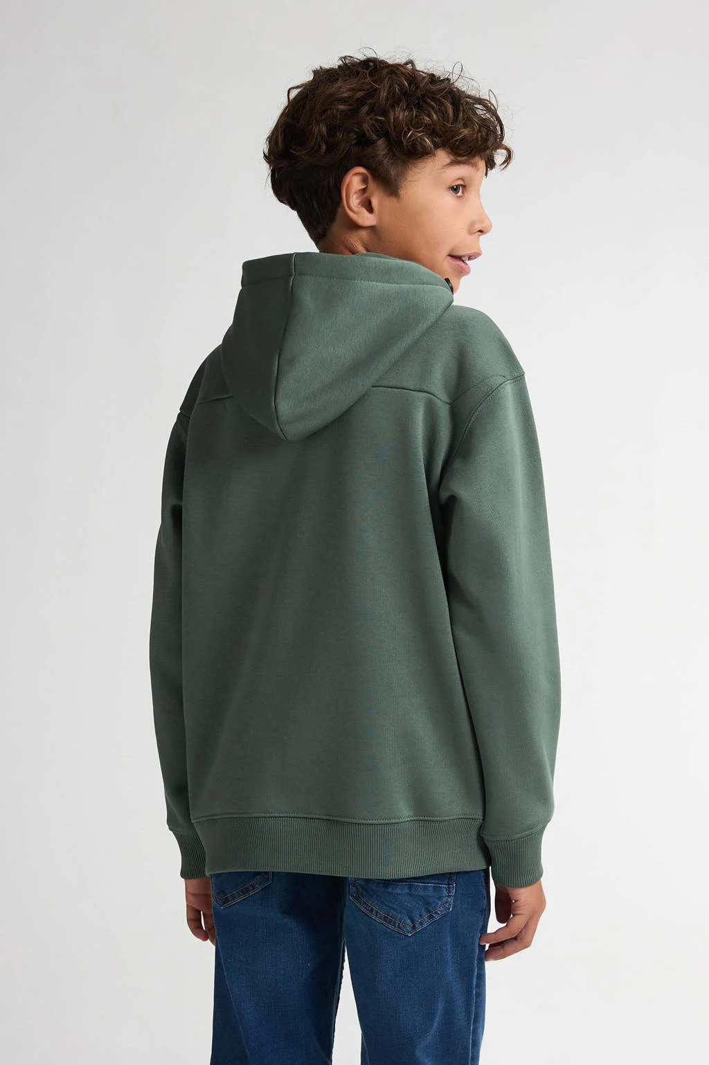 Petrol Industries hoodie donkergroen
