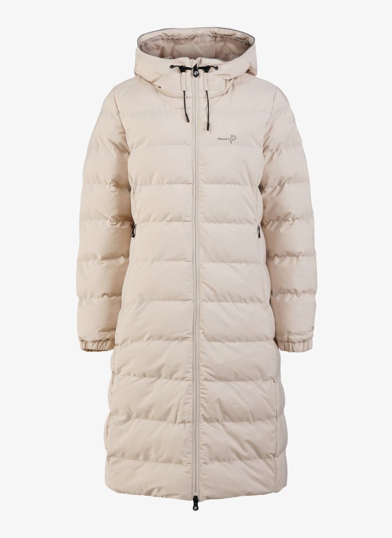 Pelle P Commodus Coat Womens Lt. Beige Oak