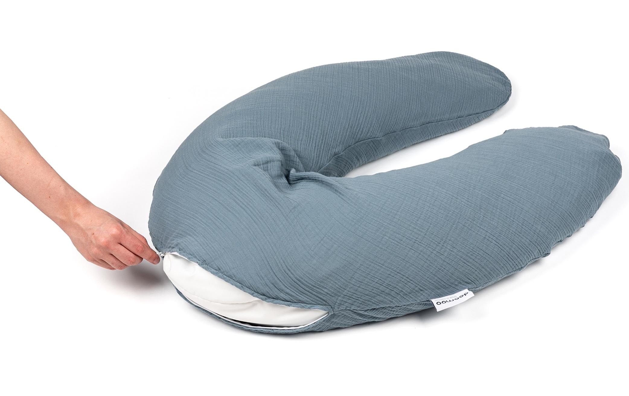 Stillkissen Comfy Big BlauGrosses Multifunktionskissen mit abnehmbarem Bezug