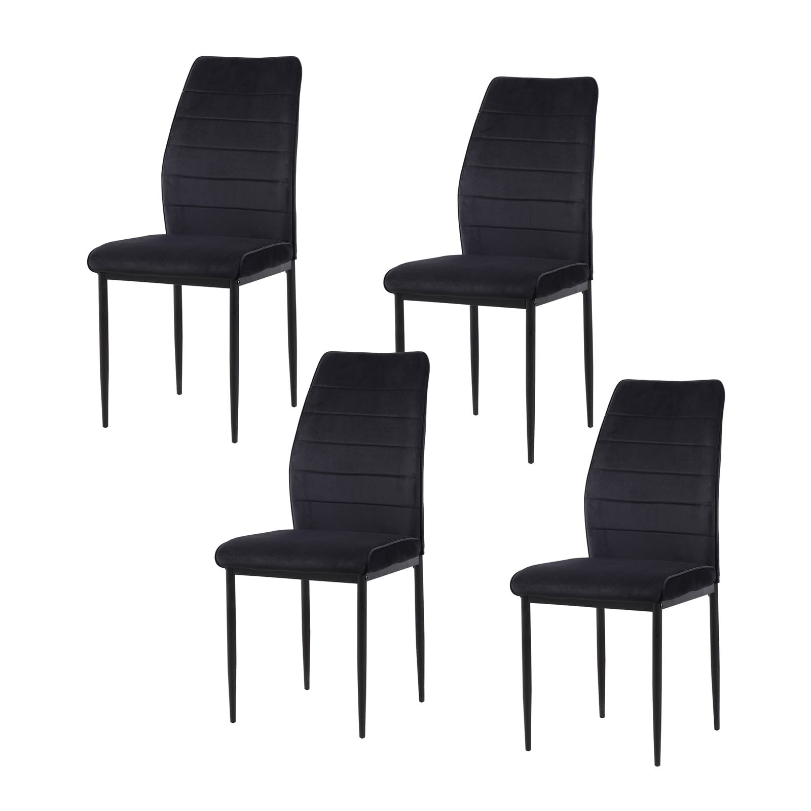 HTI-Living Stuhl Madison Velvet Schwarz