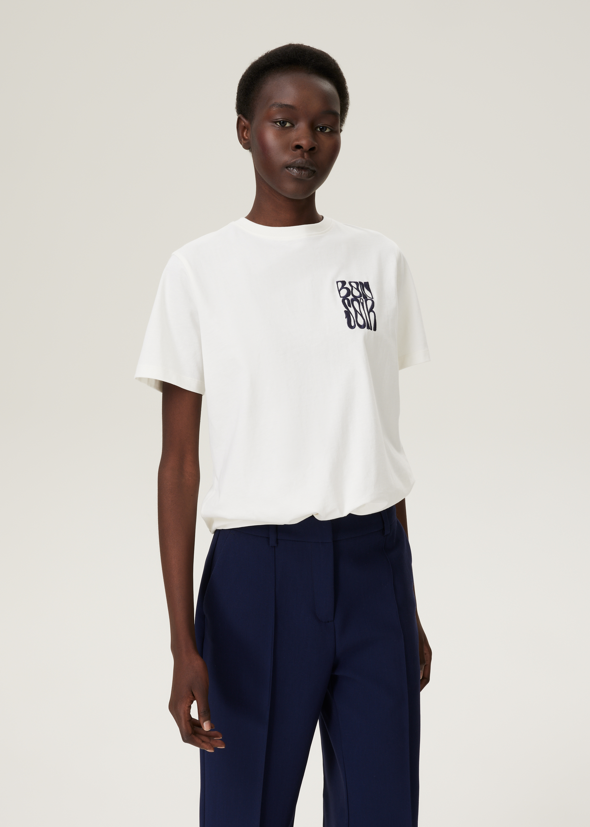 T-shirt met grafische backprint