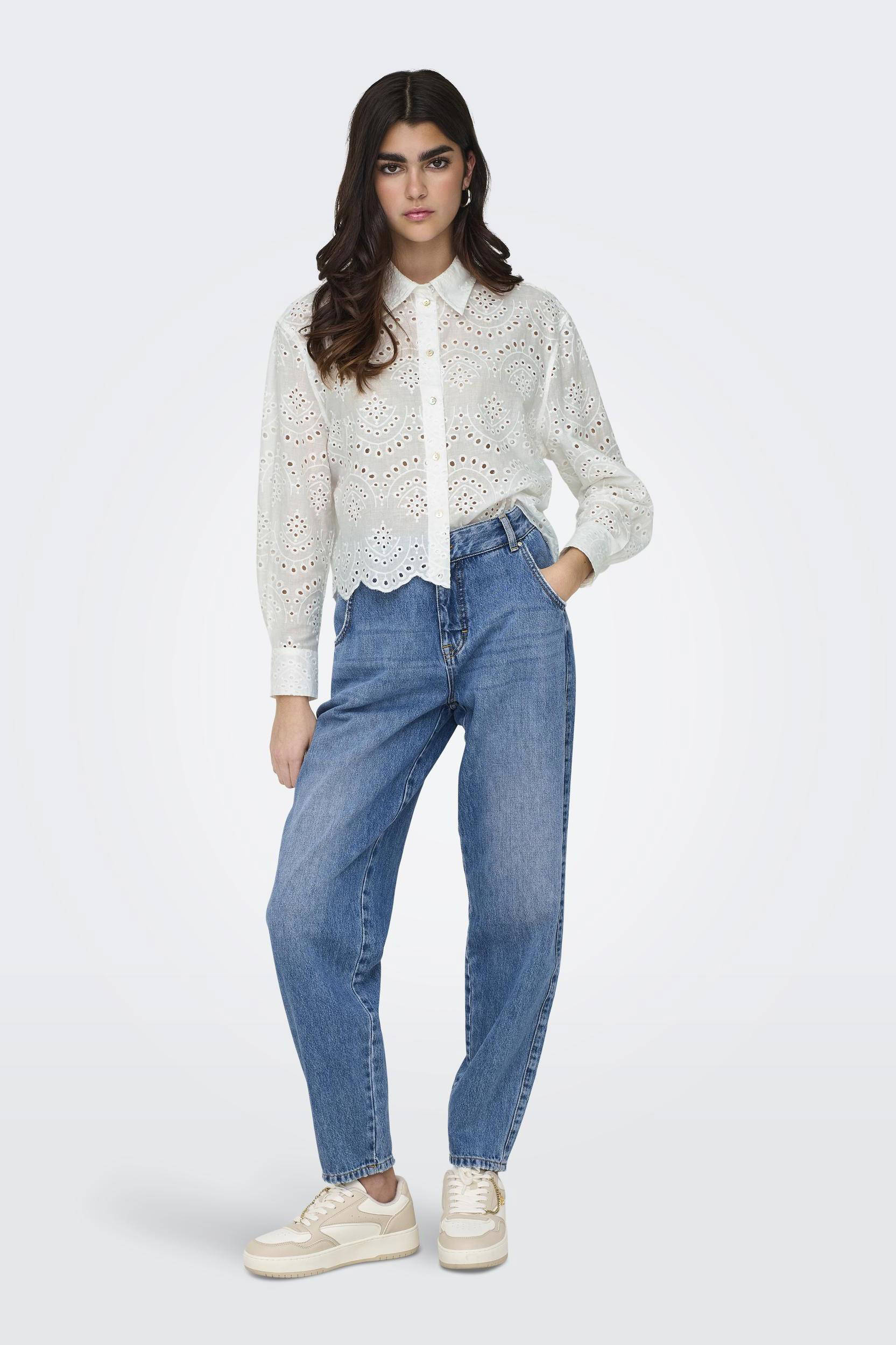 ONLY blouse ONLVALAIS wit