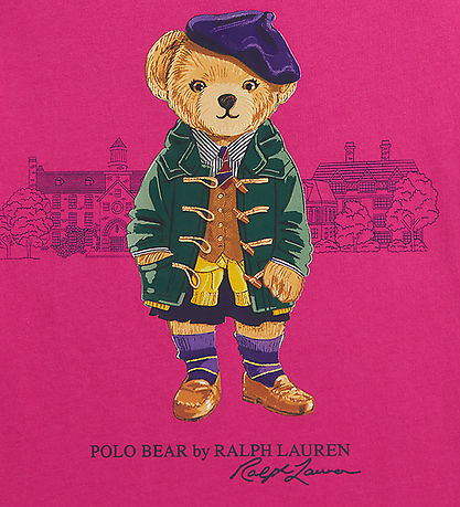 Polo Ralph Lauren T-shirt - Pink m. Bamse