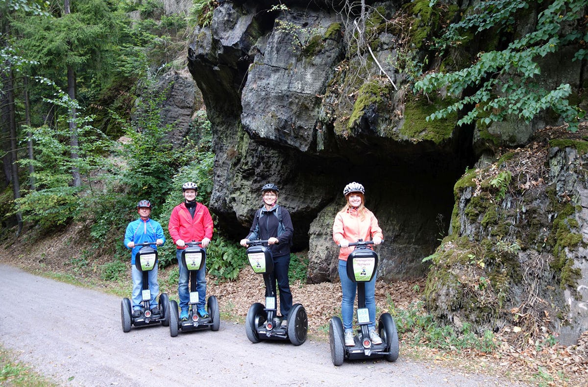 Segway fahren in Schwarzburg als Geschenkidee