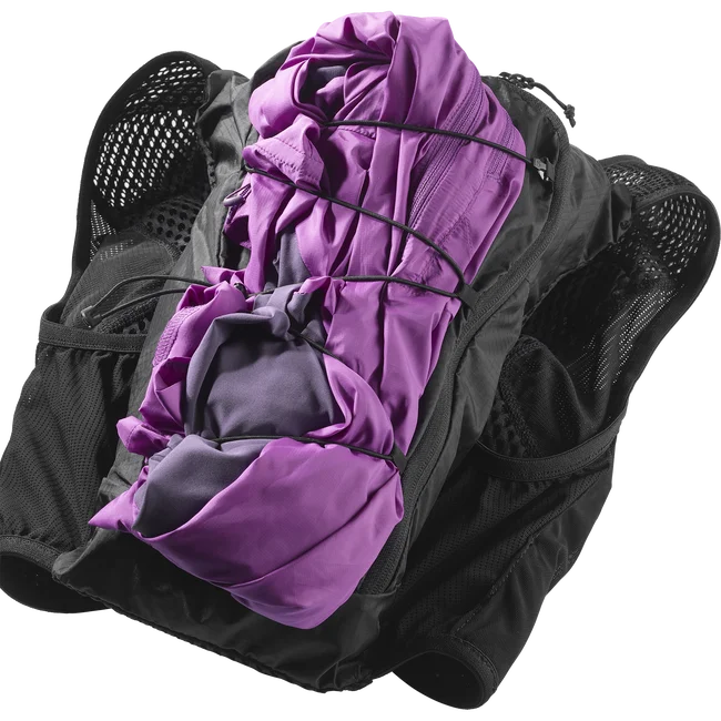 ACTIVE SKIN 8  Veste d'hydratation de running pour femme avec flasks incluses BLACK/BLACK