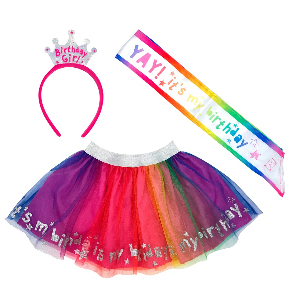 Geburtstags-Verkleidungs-Accessoire-Set