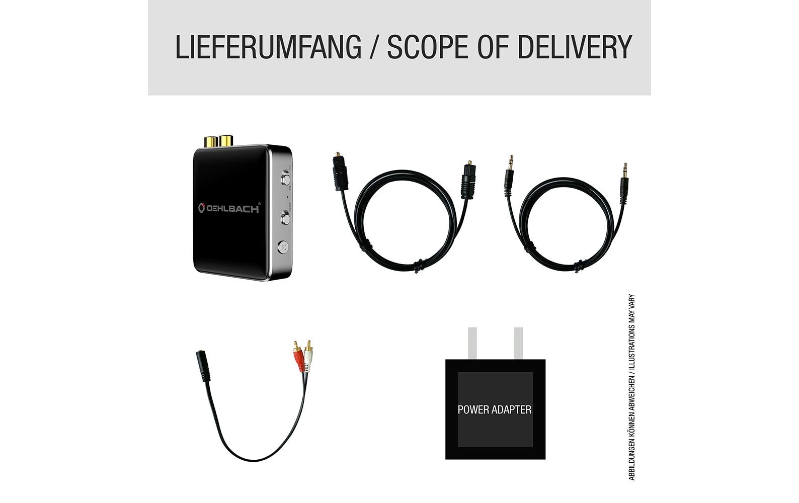 Bluetooth Adapter BTR Evolution 5.0 Schwarz<br>Bluetooth 5.0 Transmitter / Receiver