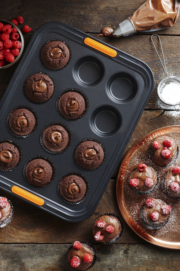 Le Creuset Muffinform Black
