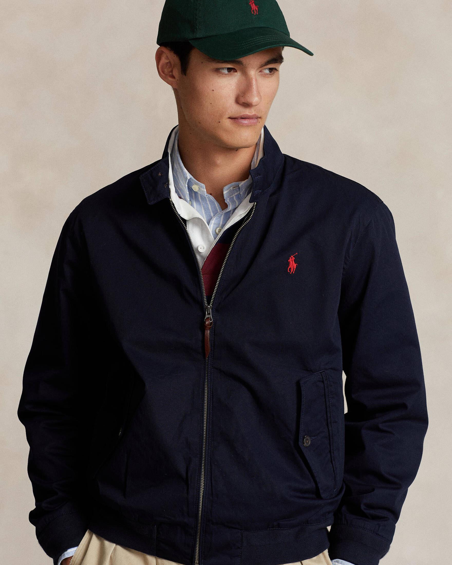 Polo Ralph Lauren| Herren Jacke aus Baumwoll-Twill