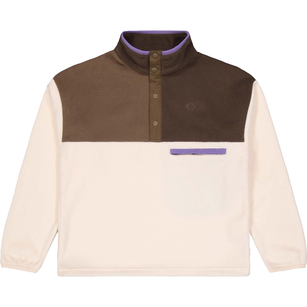 Picture Arcca 1/4 Fleece Pullover Damen vanilla