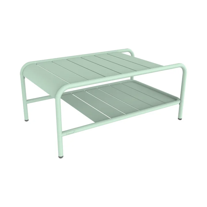 Fermob - Luxembourg niedriger Tisch, 90 x 55 cm, gletscherminze