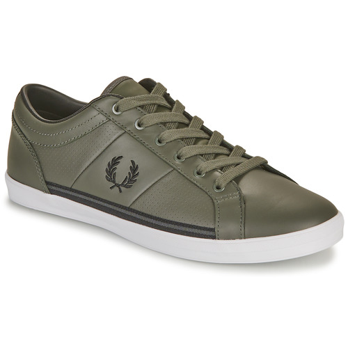 Fred Perry - BASELINE PERF LEATHER - Kaki