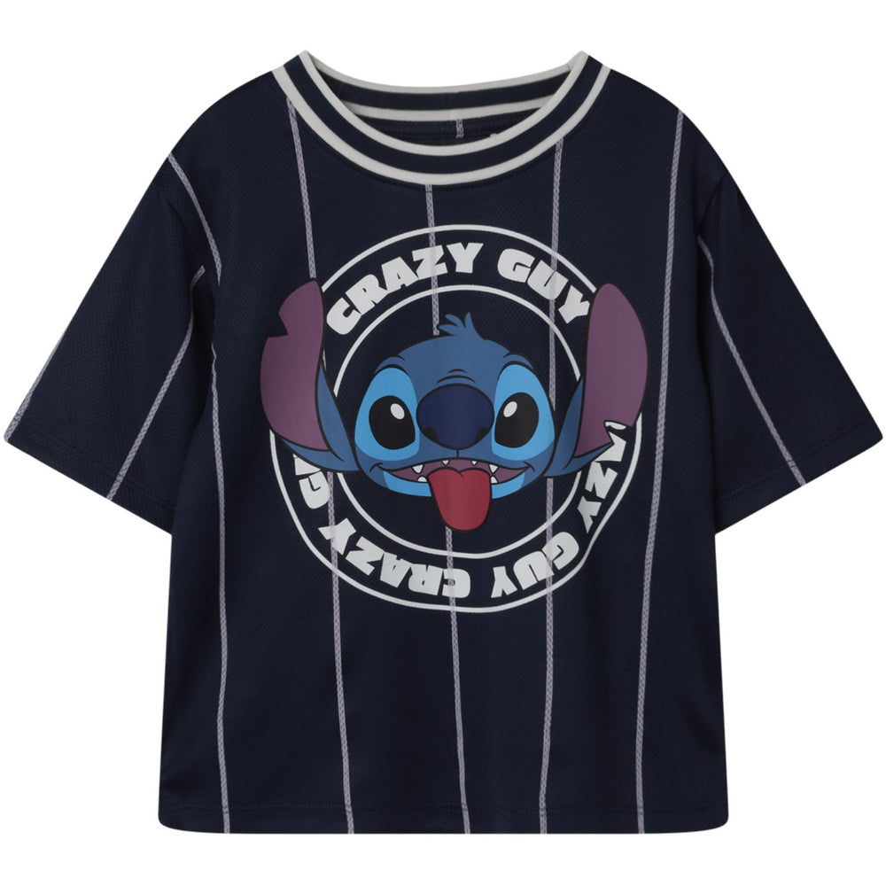 Køb Name It Navy Blazer Ariz Stitch Regular Poly T-Shirt