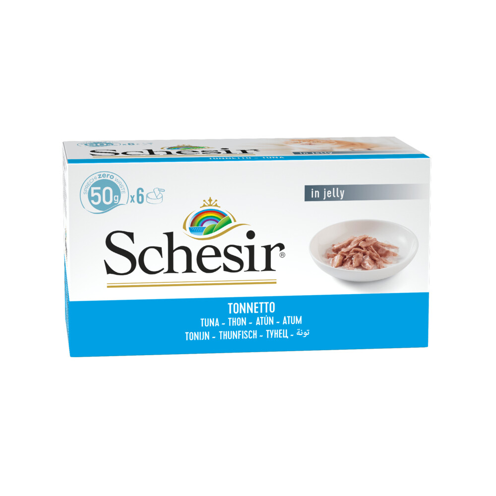 Schesir Kattenvoer Tonijn6 x 50 gr