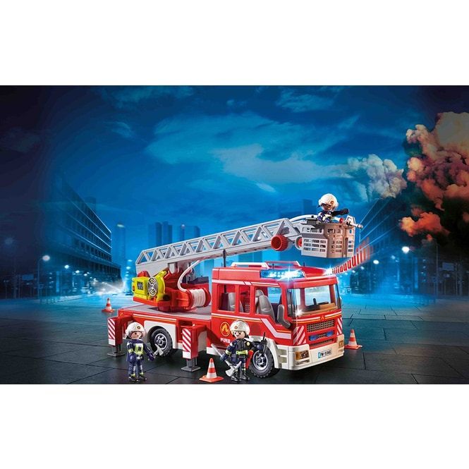 PLAYMOBIL® 9463 - Feuerwehr-Leiterfahrzeug - Playmobil City Action