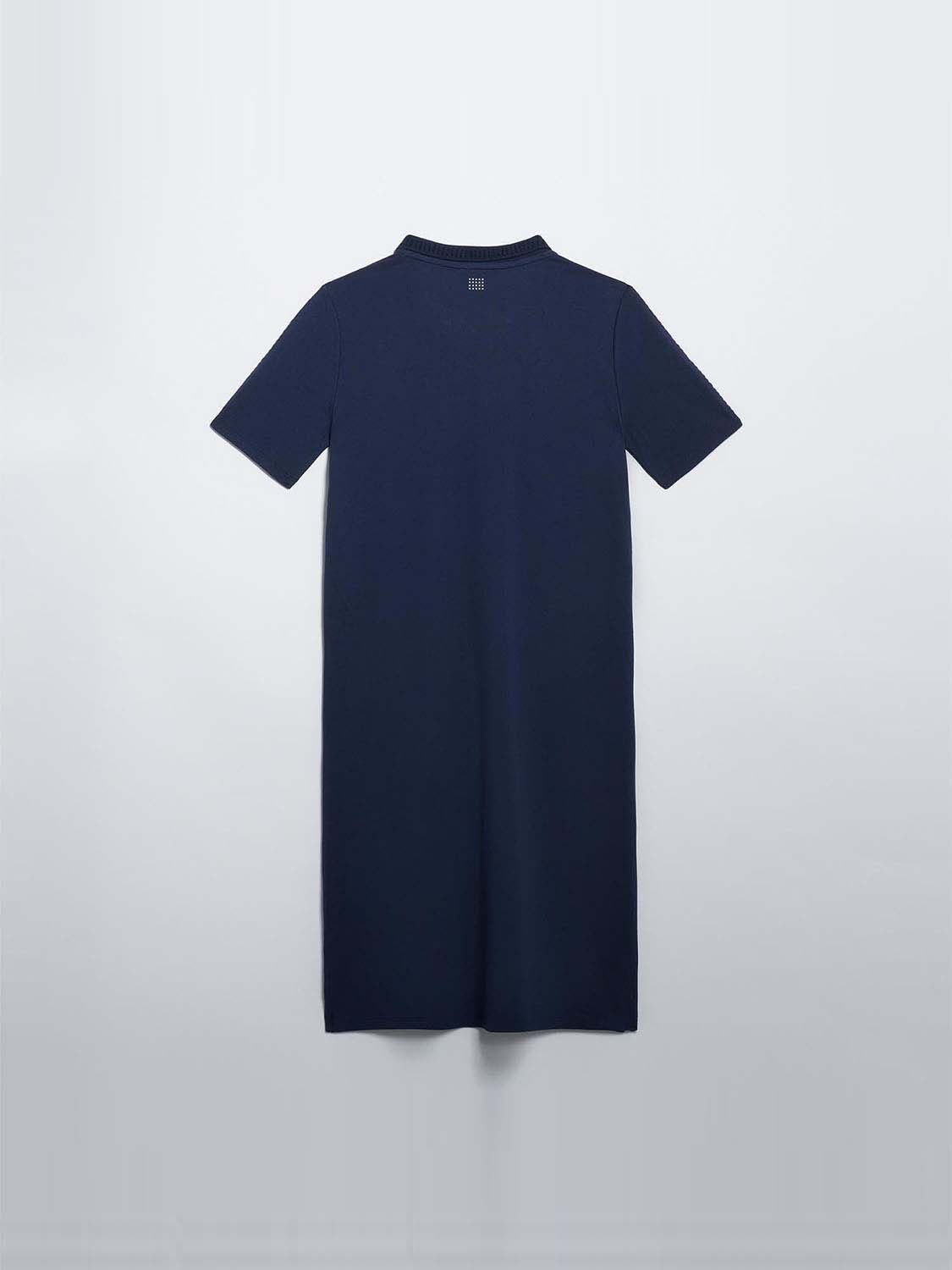 Robe Polo Bleu marine