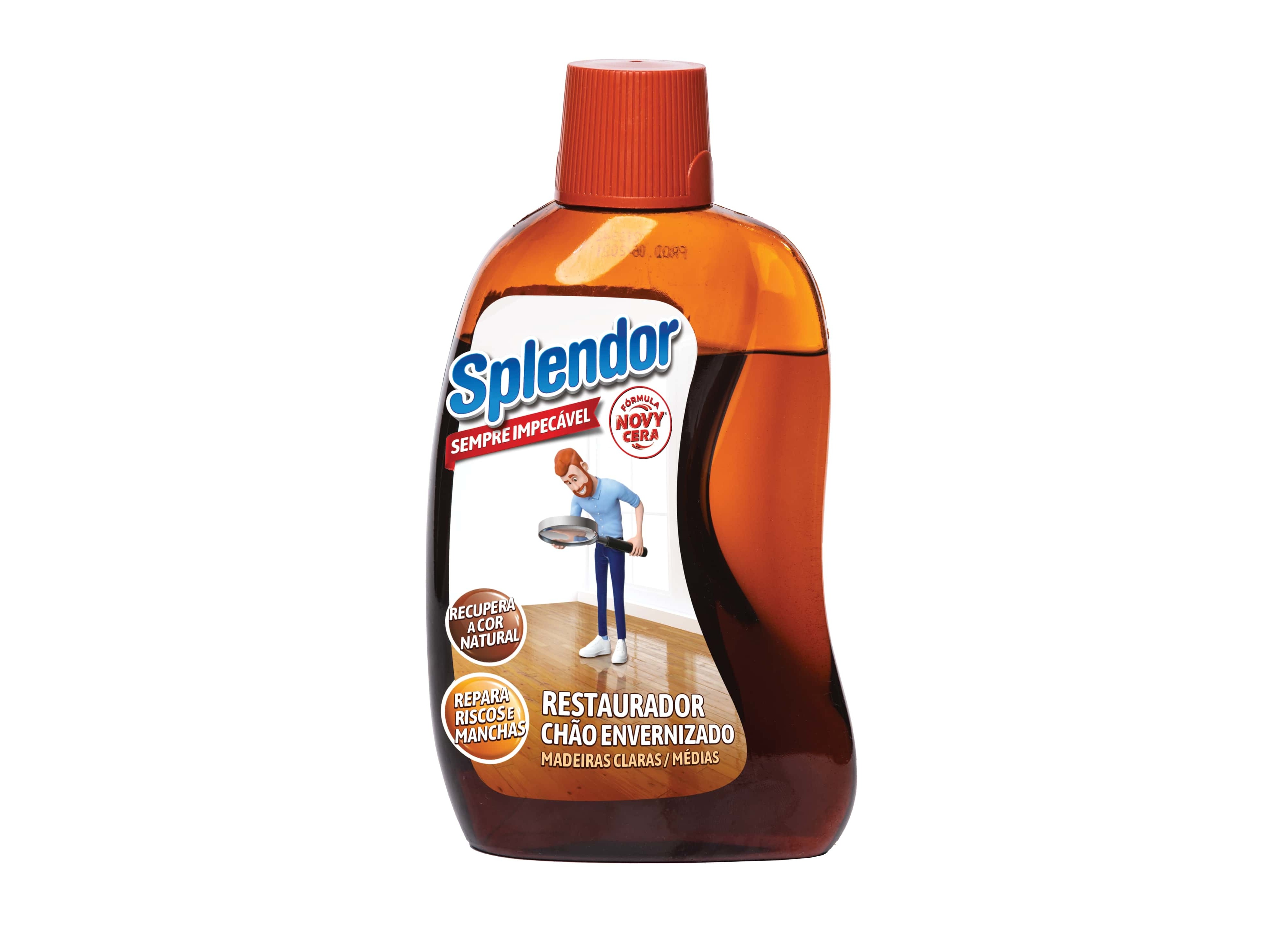 REPARADOR NOVYCERA PARA CHÃO ENVERNIZADO CLARO MÉDIO 500ML