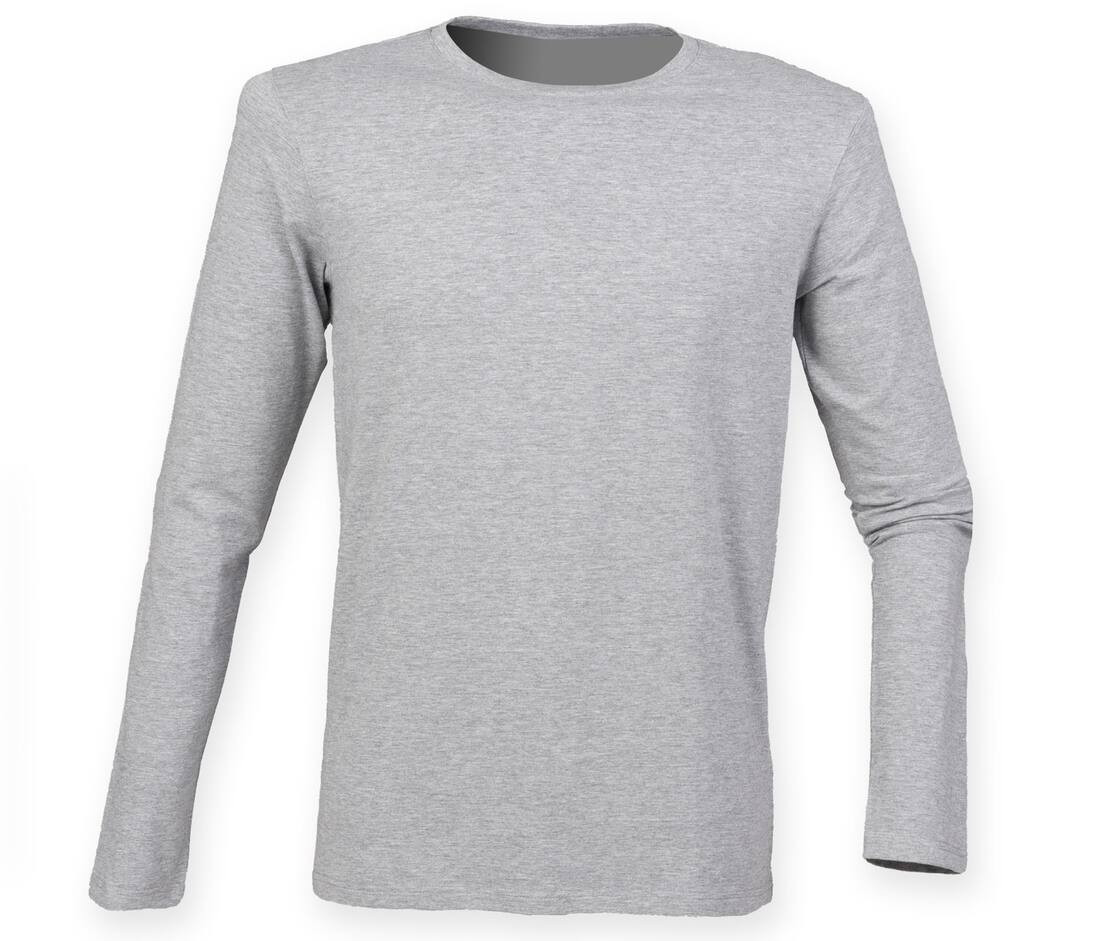 Skinnifit SF124 - Tee-Shirt Stretch Homme Manches Longues