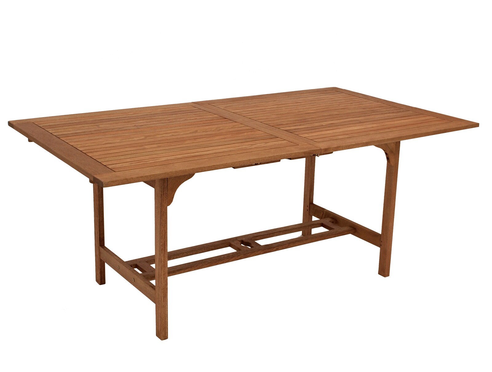 DEGAMO Ausziehtisch 180/230x100cm, Eukalyptus geölt