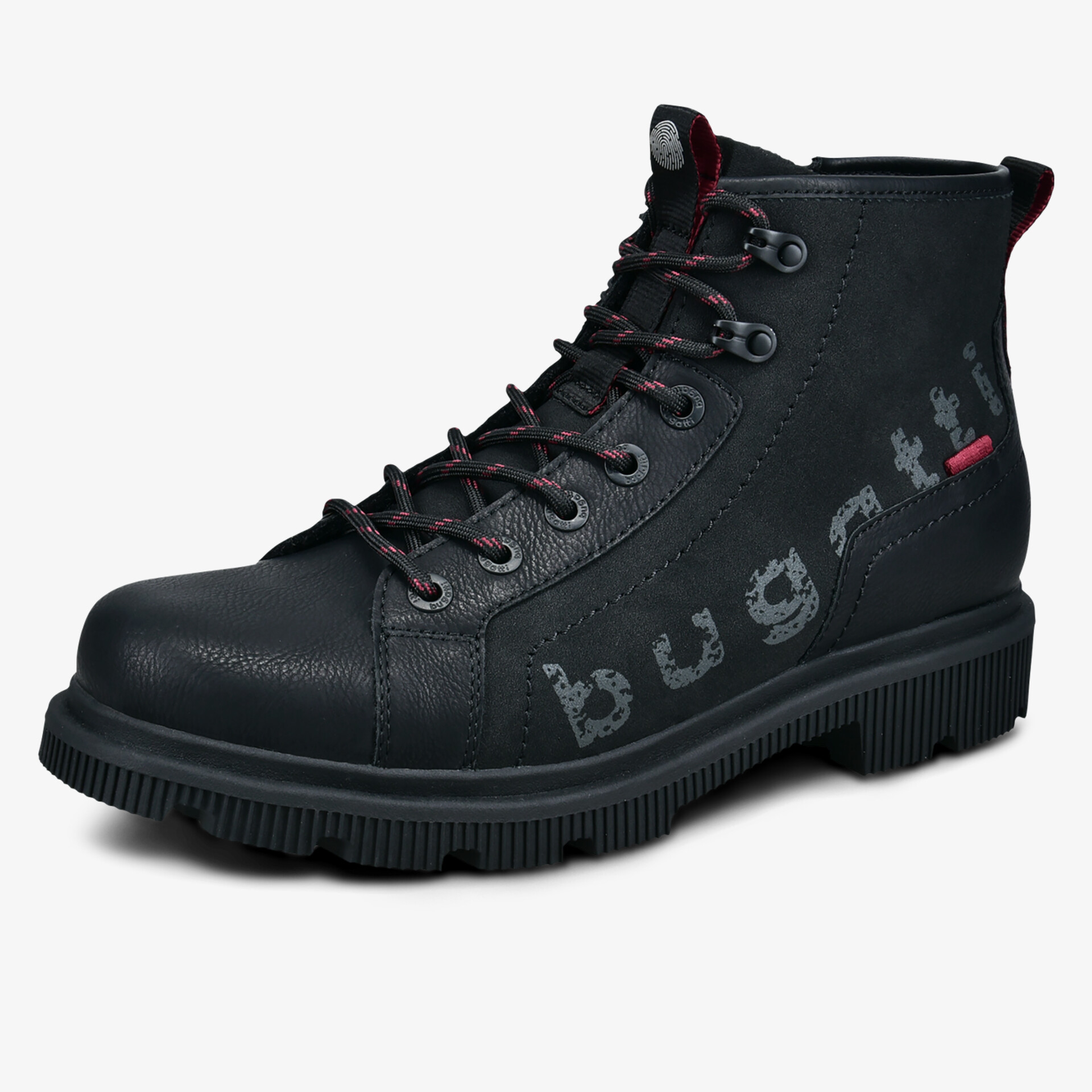 bugatti Herren Stiefeletten schwarz