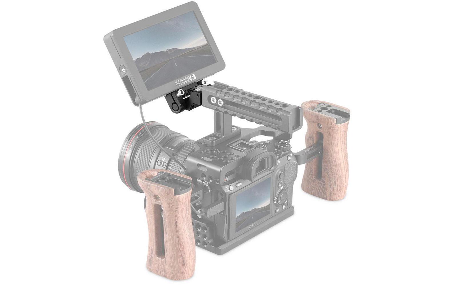 Monitor Mount with Arri Locating PinsPassend um einen Monitor an Ihr Cage anzuschliessen