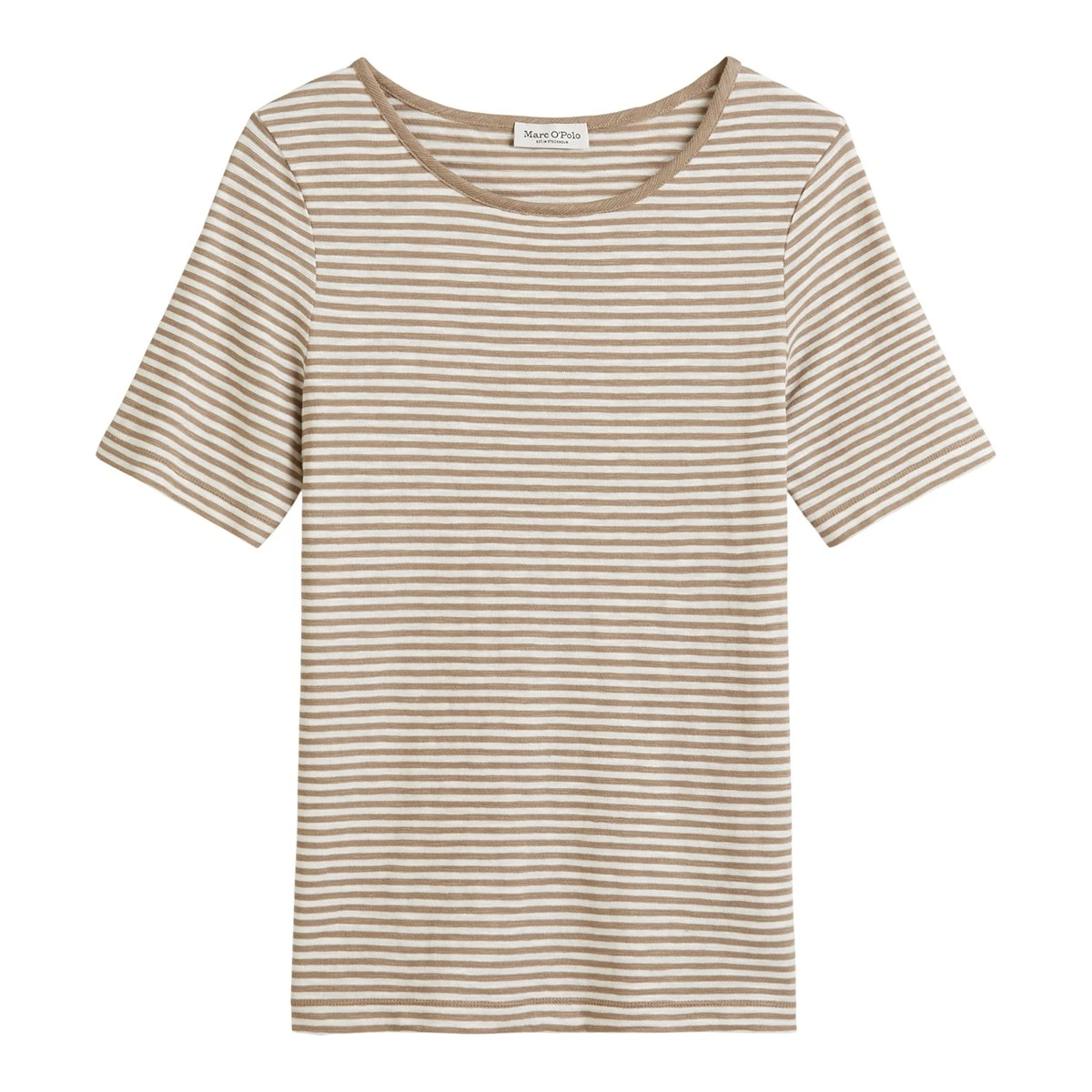 Dames Top 25021 top ls stripe structure