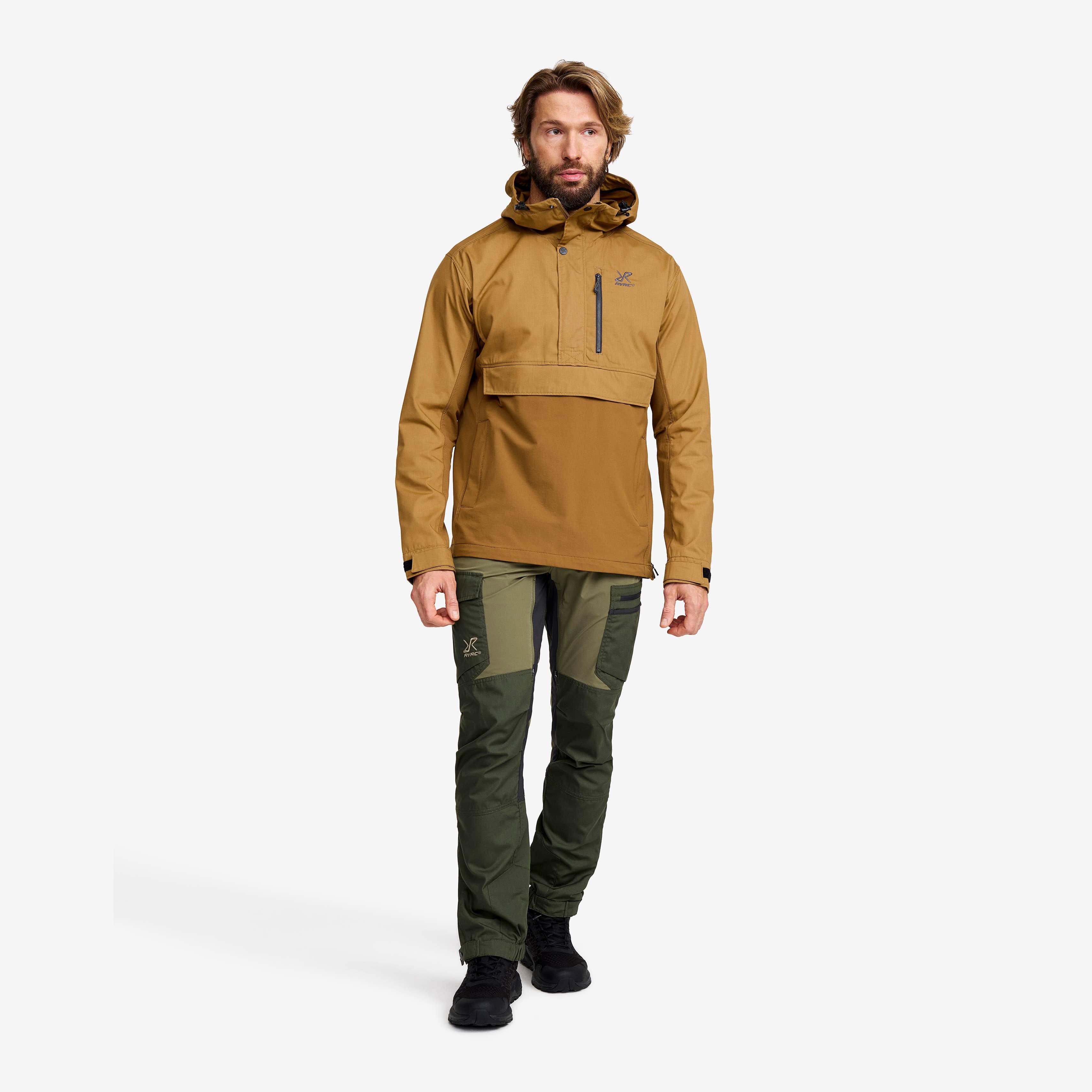 Rambler Lightweight Anorak Herre Dijon/Rubber