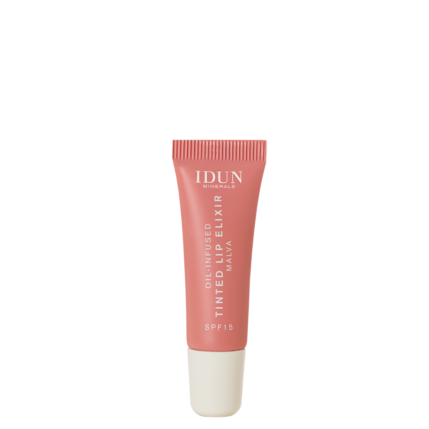 IDUN Minerals Oil Infused Tinted Lip Elixir​ Malva 8 ml