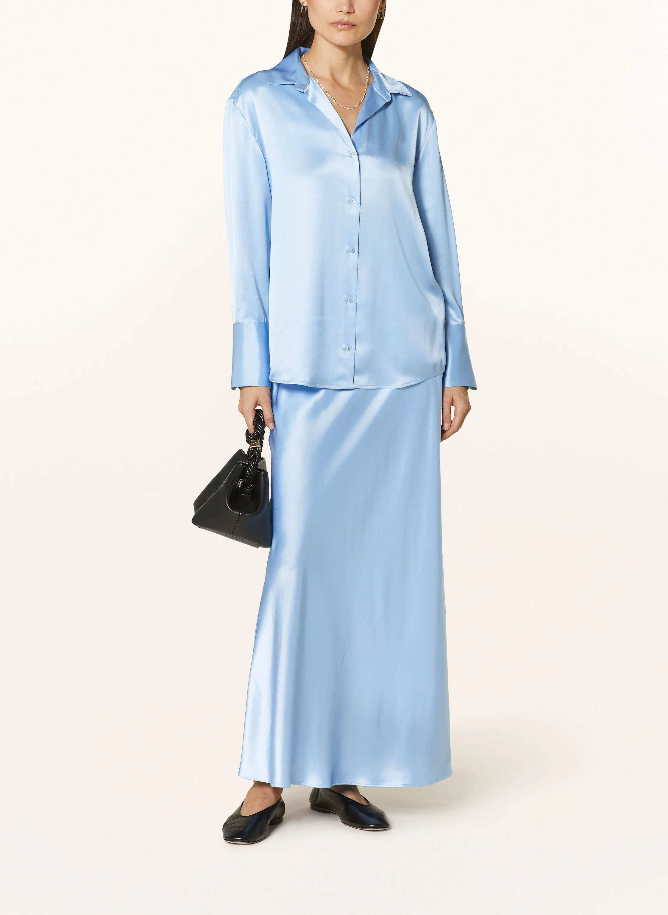 MRS & HUGS Satinbluse