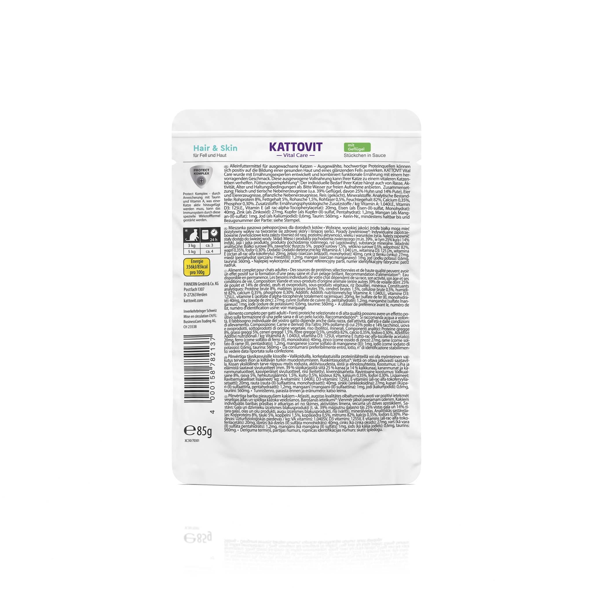KATTOVIT Vital Care Hair & Skin