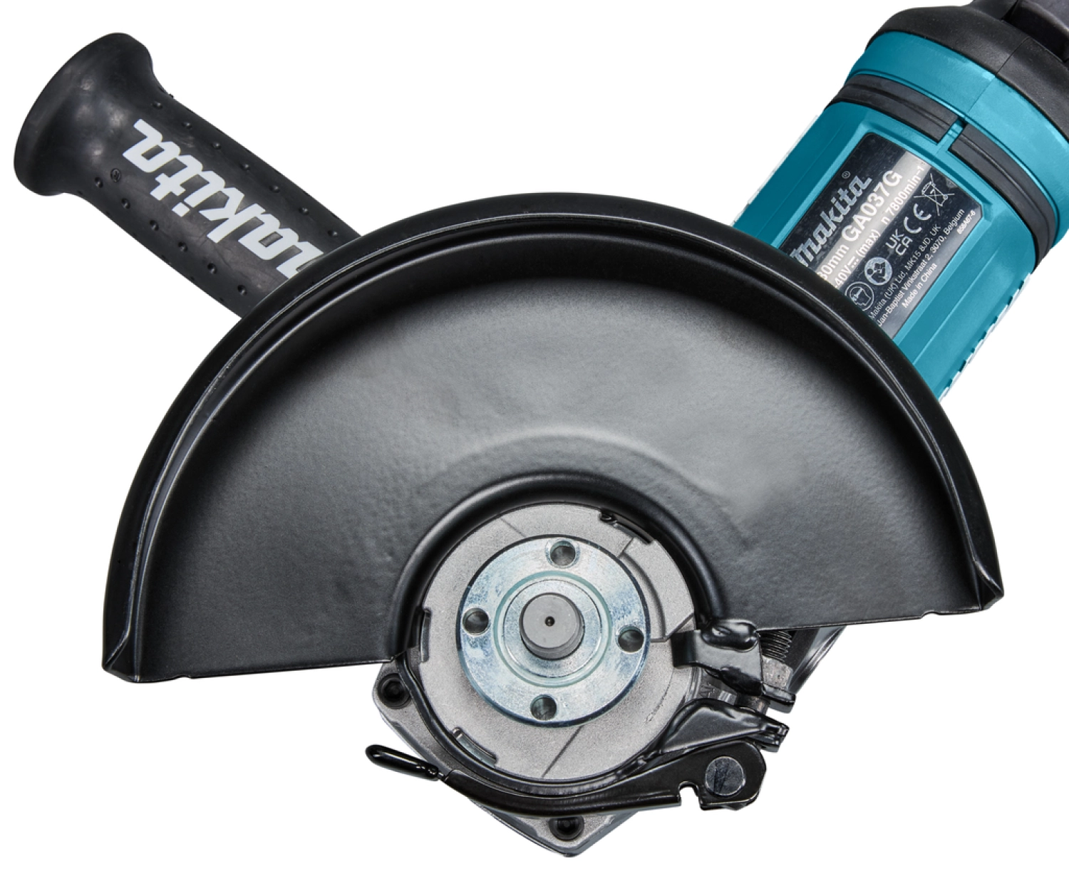 Makita GA037GT203 XGT 40V Max Li-Ion Accu Haakse Slijper 180 mm set (2 x 5,0Ah) in koffer
