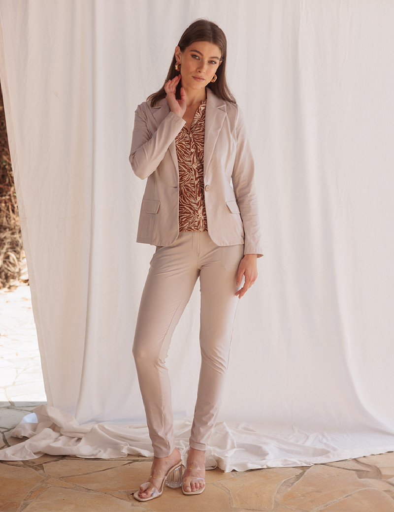 HBT NONCHALANTE CITY | CHRISTINA PANTALON BEIGE