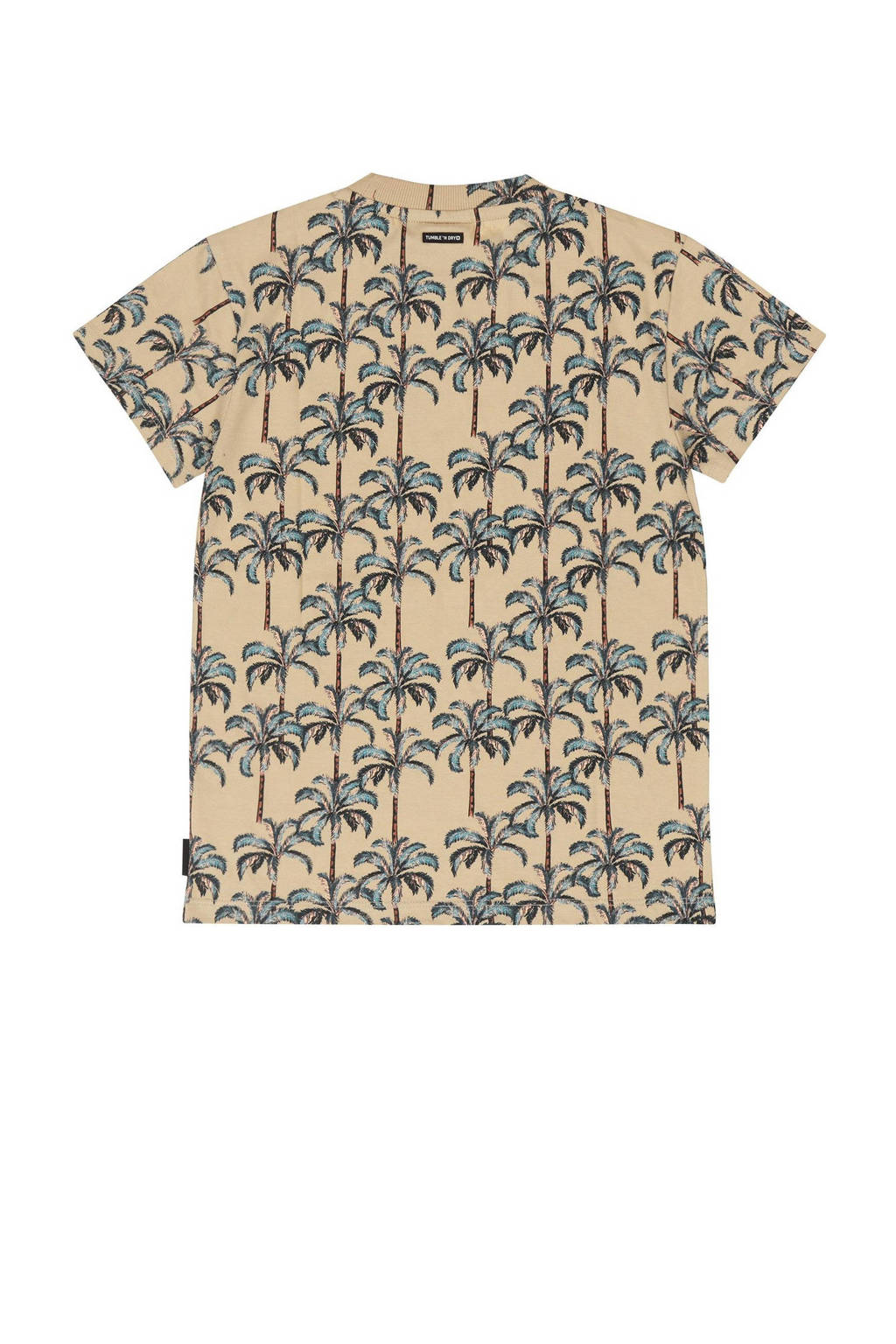 Tumble 'n Dry T-shirt Bakersfield met all over print zand/groen