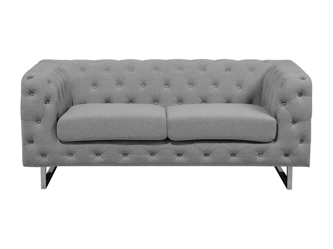 Ensemble de canapés 2 + 3 places en tissu gris VISSLAND