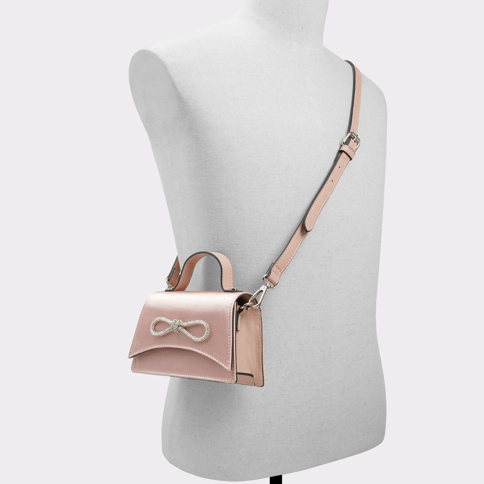 Papioni Light Pink Women Top Handle Bags