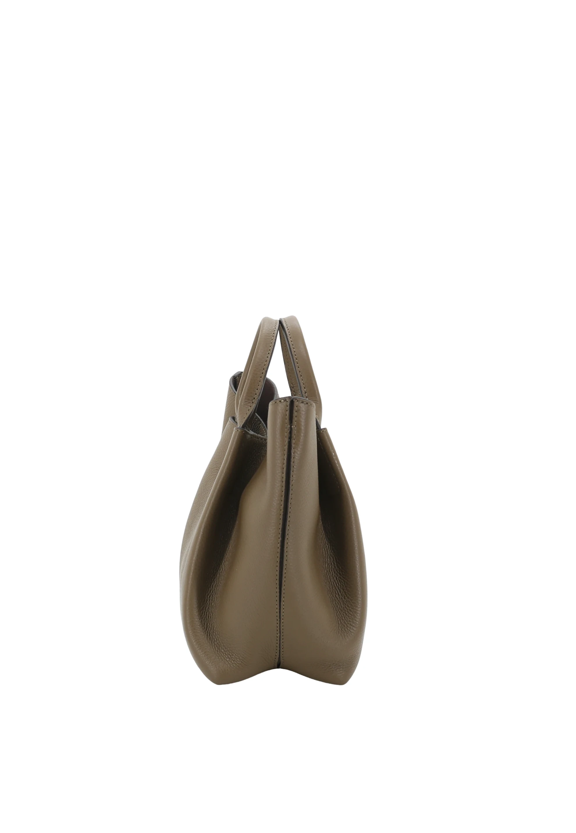 Shopper ESSENTIAL small Leather Agave Standard