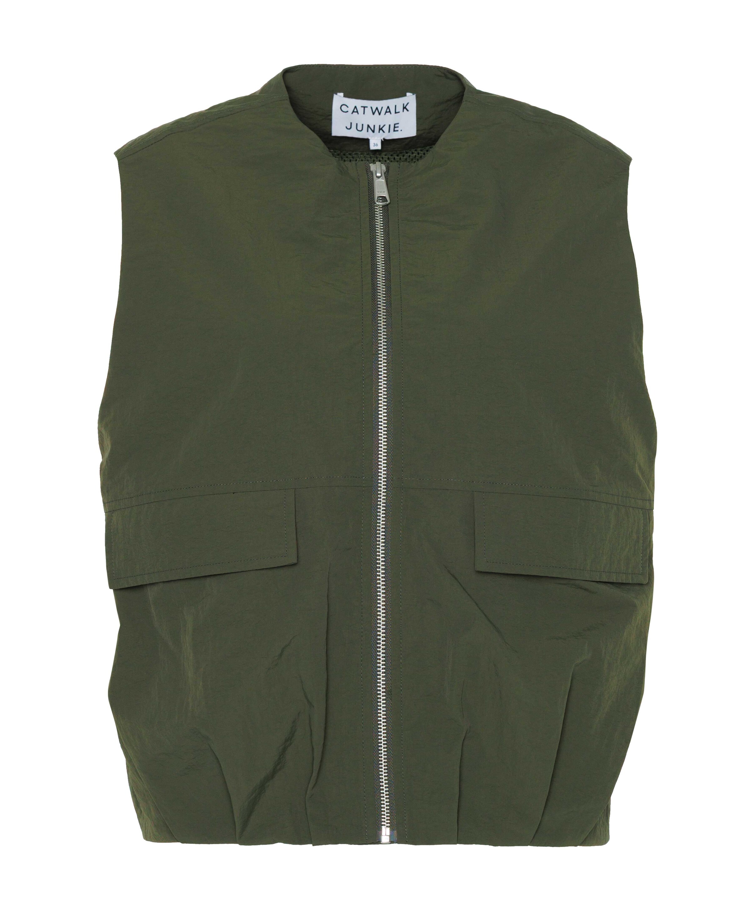 Catwalk  Junkie Dames gilet groen