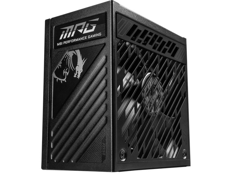 MSI Netzteil MPG A1250GS PCIE5 1250 W Vollmodulares Netzteil mit 1250 W Leistung