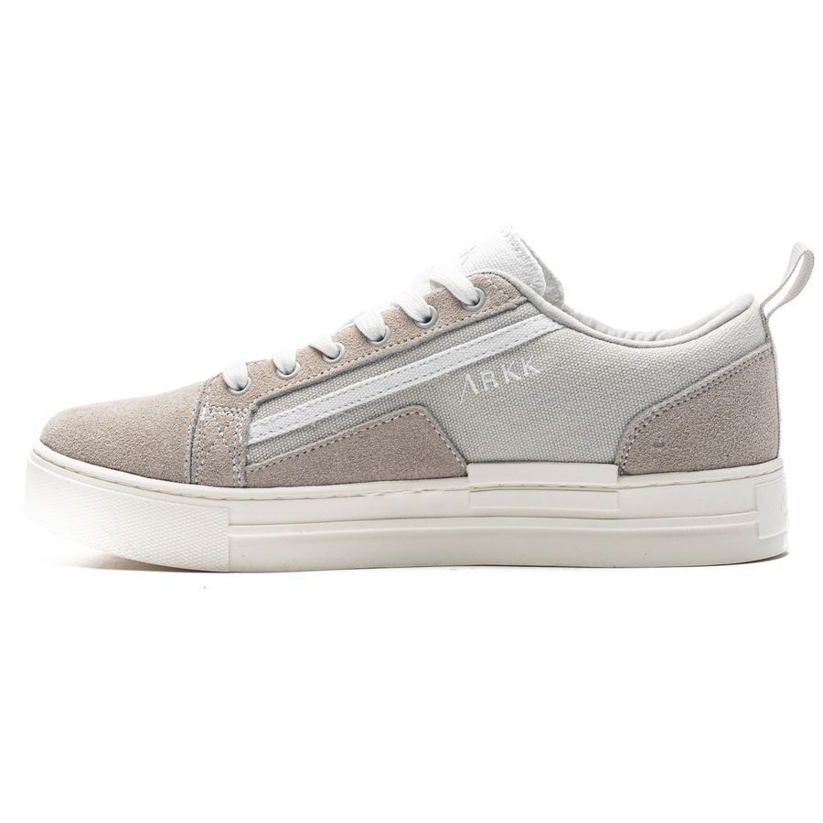 ARKK Chaussures Sommr Canvas PET Suede R-H20 - Gris clair/Blanc Femme