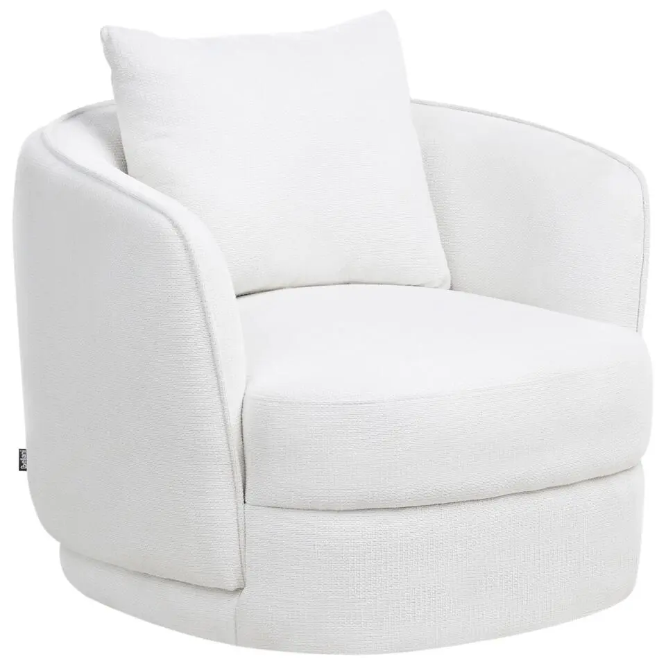 ANDALEN - Fauteuil - Gebroken wit - Polyester