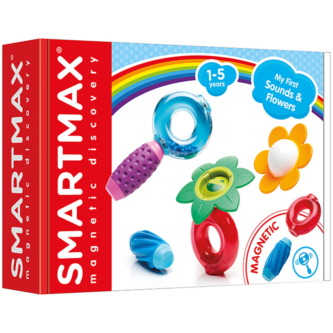 smartmax magnetisch puzzelspel - my first sounds & flowers