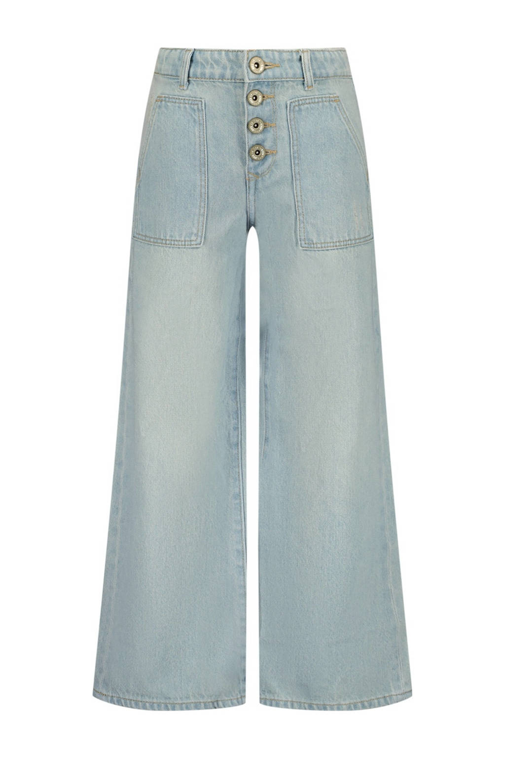 Vingino high waist wide leg jeans Cassie light vintage